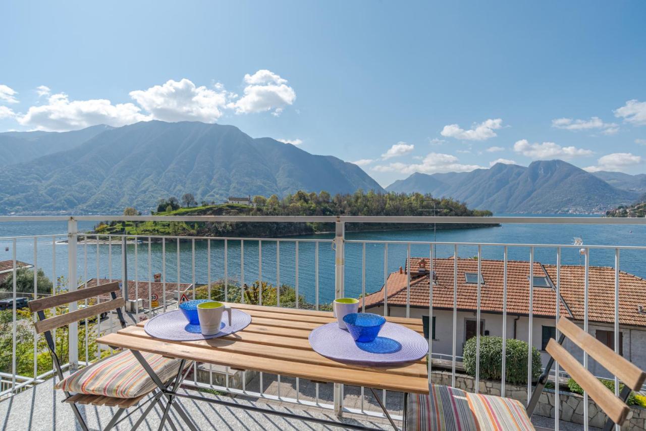 Lake Como Apartment With Balcony And Private Parking Ossuccio Екстериор снимка