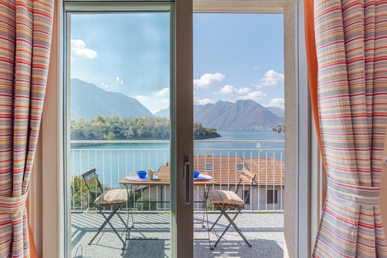 Lake Como Apartment With Balcony And Private Parking Ossuccio Екстериор снимка